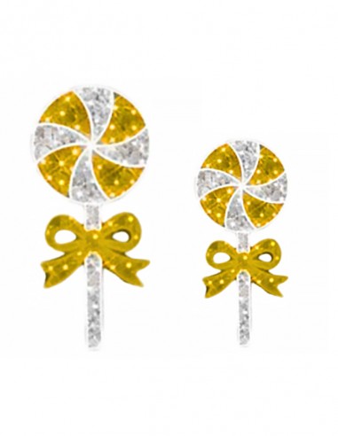 LUCI NATALE LOLLYPOP ORO