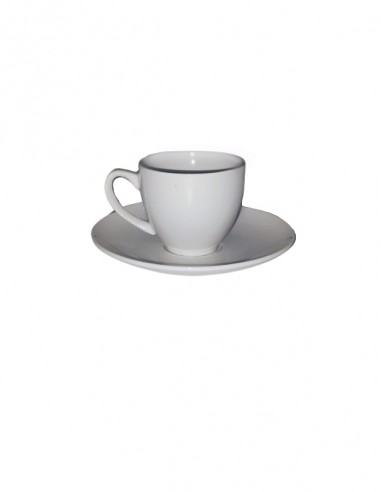 TAZZINA DA CAFFE' 2 AVORIO