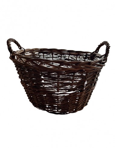 CESTA TONDA  IN VIMINI