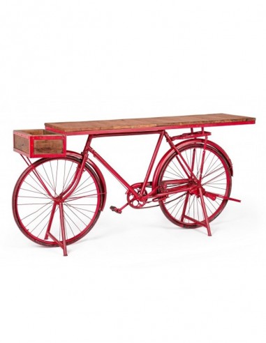 CONSOLLE BICYCLE ROSSO