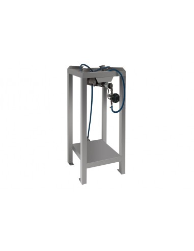 BUCIATORE GAS ACCIAIO CON VALVOLA DI...