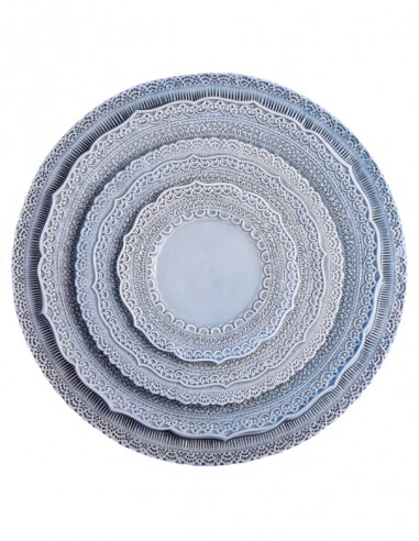 PIATTI LINEA ELEGANCE AZZURRO CIELO