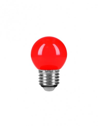 LAMPADINA BALL LED E27 - VARI COLORI
