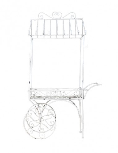 CARRETTO ESPOSITORE BIANCO