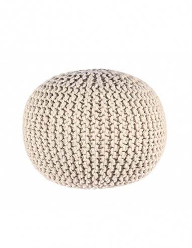 POUF RICCIO DI MARE SABBIA