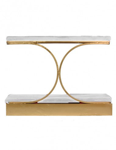 INGINOCCHIATOIO ORO CUSCINO PANNA