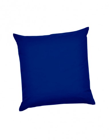 CUSCINO IN COTONE BLU ELETTRICO