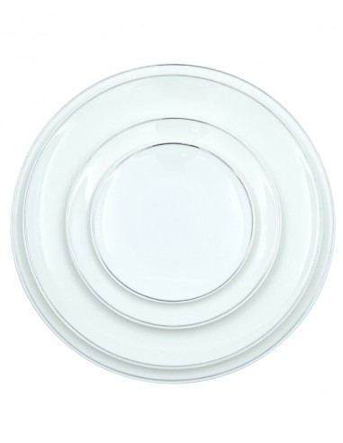 PIATTI LINEA FILO ARGENTO ROSENTHAL