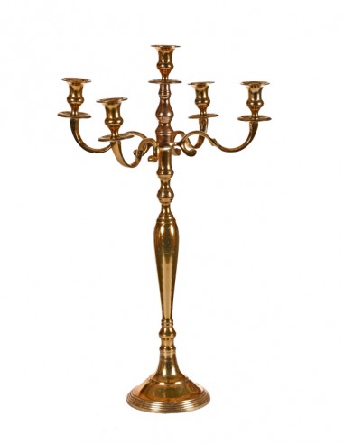 CANDELABRO MIMOSA ORO SCURO