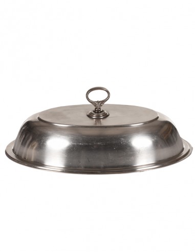CLOCHE OVALE ARGENTO