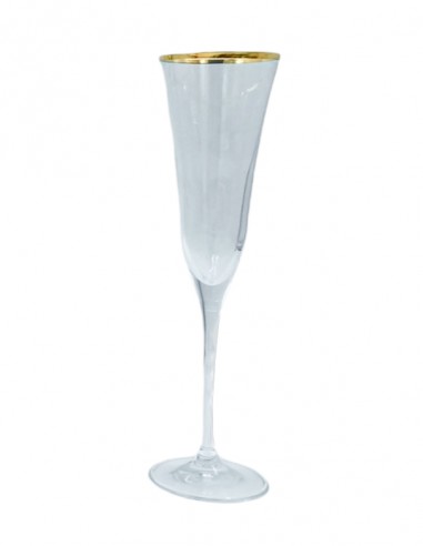 BICCHIERE LINEA SABINA FILO ORO