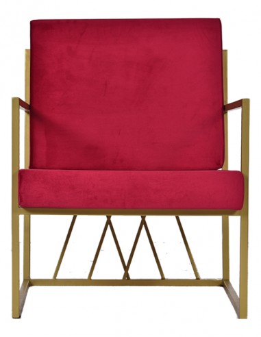POLTRONA HERNEST CON CUSCINO IN...